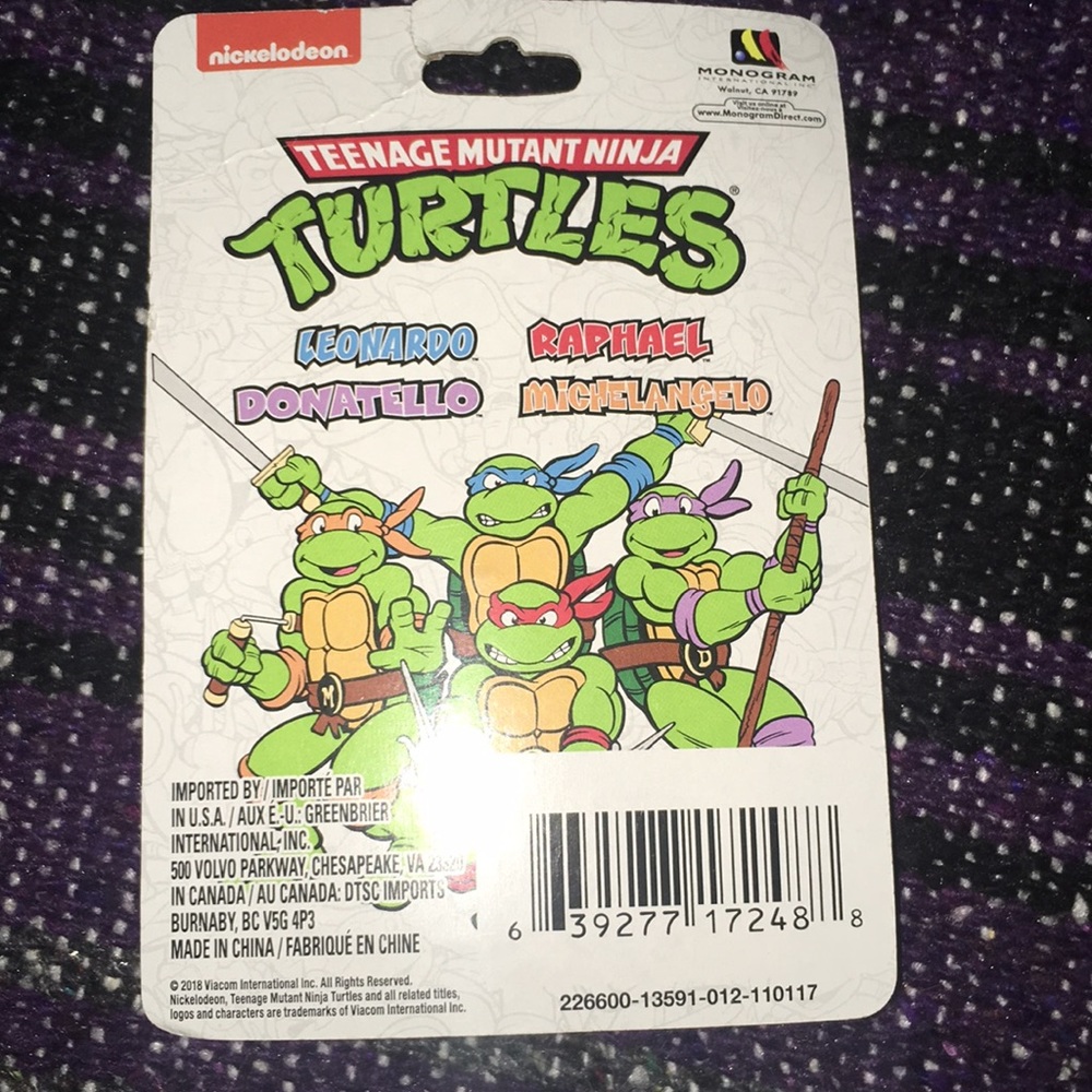 TMNT Raphael Keychain - Picture 4 of 4